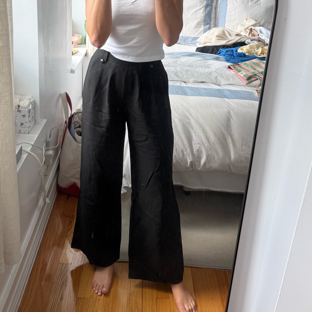 Sezane Black Trousers